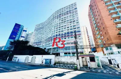 Apartamento para alugar, 44 m² por r$ 3.000,02/mês - pompéia - santos/sp