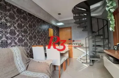 Apartamento com 2 dormitórios à venda, 88 m² por r$ 750.000,00 - aparecida - santos/sp
