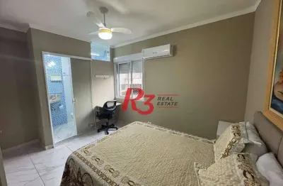 Apartamento à venda, 46 m² por r$ 450.000,00 - josé menino - santos/sp