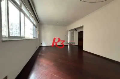 Apartamento à venda, 126 m² por r$ 850.000,00 - boqueirão - santos/sp