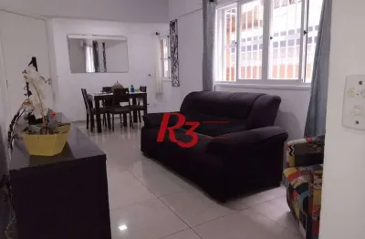 Apartamento à venda, 90 m² por r$ 530.000,00 - embaré - santos/sp