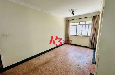 Apartamento à venda, 78 m² por r$ 350.000,00 - macuco - santos/sp