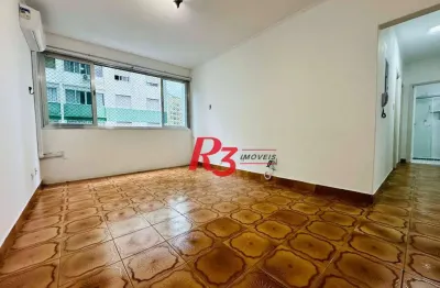 Apartamento para alugar, 79 m² por r$ 4.400,00/mês - boqueirão - santos/sp