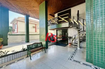Apartamento com 2 dormitórios à venda, 78 m² por r$ 550.000,00 - campo grande - santos/sp