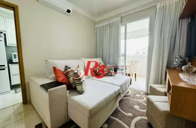 Apartamento à venda, 66 m² por r$ 1.300.000,00 - boqueirão - santos/sp