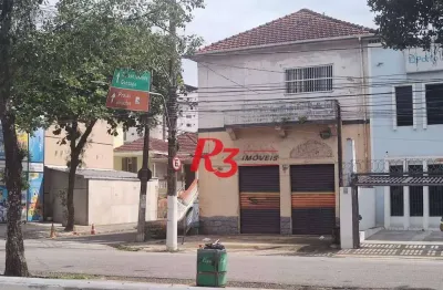 Loja à venda, 370 m² por r$ 1.500.000,00 - vila belmiro - santos/sp