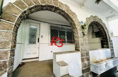 Casa comercial com 7 salas para alugar na Rua Doutor Luís De Faria - De 91/92 Ao Fim, 100, Gonzaga, Santos