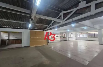 Sala para alugar, 300 m² por r$ 4.000,00/mês - vila belmiro - santos/sp