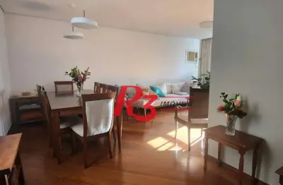 Apartamento à venda, 179 m² por r$ 1.200.000,00 - ponta da praia - santos/sp