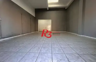 Sala comercial para alugar na Rua Doutor Manoel Tourinho, 197, Macuco, Santos