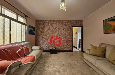 Apartamento com 3 dormitórios à venda, 108 m² por r$ 445.000,00 - campo grande - santos/sp