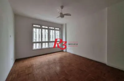 Apartamento com 2 dormitórios para alugar, 90 m² por r$ 4.600,02/mês - gonzaga - santos/sp