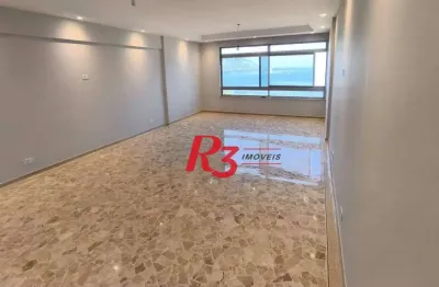Apartamento com 3 dormitórios, 212 m² - venda por r$ 2.500.000,00 ou aluguel por r$ 13.631,67/mês - aparecida - santos/sp