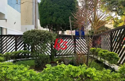 Apartamento à venda, 97 m² por r$ 550.000,00 - gonzaga - santos/sp