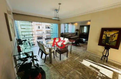Apartamento à venda, 184 m² por r$ 980.000,00 - ponta da praia - santos/sp