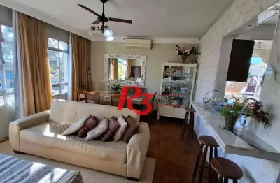 Apartamento com 3 dormitórios à venda, 84 m² por r$ 285.000,00 - centro - são vicente/sp