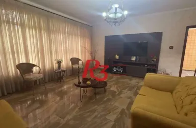 Casa com 5 dormitórios para alugar, 254 m² por r$ 15.850,00/mês - ponta da praia - santos/sp