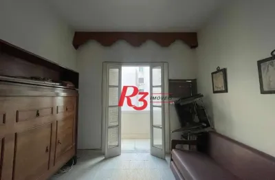 Kitnet à venda, 38 m² por r$ 330.000,00 - boqueirão - santos/sp