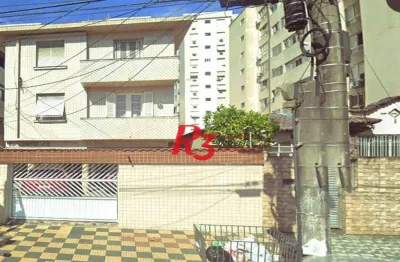 Apartamento com 2 dormitórios à venda, 68 m² por r$ 405.000,00 - embaré - santos/sp