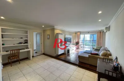 Apartamento com 3 dormitórios à venda, 179 m² por r$ 700.000,00 - campo grande - santos/sp