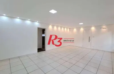 Apartamento à venda, 139 m² por r$ 750.000,00 - gonzaga - santos/sp