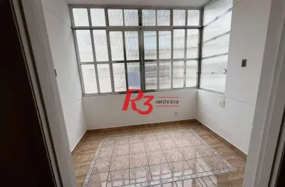 Apartamento com 2 dormitórios à venda, 91 m² por r$ 473.500,00 - boqueirão - santos/sp