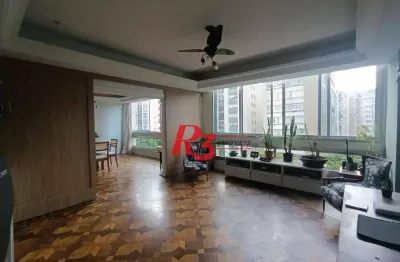 Apartamento à venda, 300 m² por r$ 1.000.000,00 - gonzaga - santos/sp
