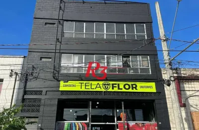 Loja excelente construção na  vila matias - santos/sp