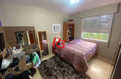 Apartamento à venda, 109 m² por r$ 530.000,00 - gonzaga - santos/sp