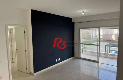 Apartamento com 3 dormitórios para alugar, 101 m² por r$ 6.500,00/mês - josé menino - santos/sp