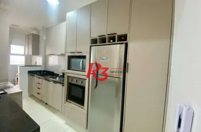 Apartamento com 2 dormitórios à venda, 73 m² por r$ 500.000,00 - aviação - praia grande/sp
