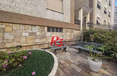 Apartamento à venda, 38 m² por r$ 320.000,00 - boqueirão - santos/sp