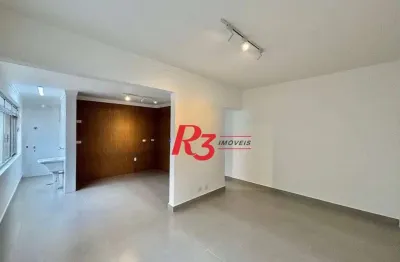 Apartamento com 2 dormitórios à venda, 75 m² por r$ 330.000,00 - vila belmiro - santos/sp