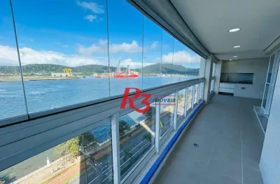 Apartamento, 189 m² - venda por r$ 2.350.000,00 ou aluguel por r$ 15.000,00/mês - ponta da praia - santos/sp