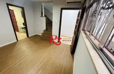 Sobrado à venda, 86 m² por r$ 475.000,00 - vila matias - santos/sp