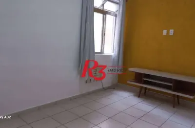 Apartamento com 1 dormitório à venda, 47 m² por r$ 430.000,00 - boqueirão - santos/sp
