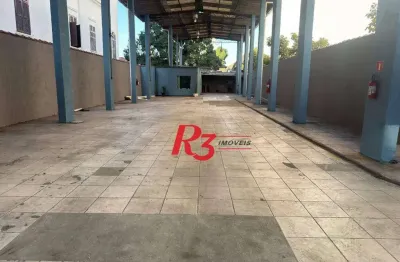 Loja para alugar, 334 m² por r$ 23.000,00/mês - boqueirão - santos/sp