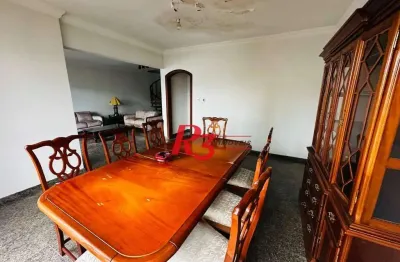 Cobertura com 4 dormitórios à venda, 495 m² por r$ 5.520.000,00 - boqueirão - santos/sp