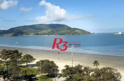 Apartamento com 2 dormitórios à venda, 64 m² por r$ 575.000,00 - embaré - santos/sp