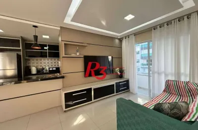 Apartamento à venda, 75 m² por r$ 750.000,00 - josé menino - santos/sp