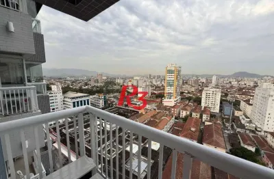 Apartamento com 1 dormitório, 60 m² - venda por r$ 1.170.000,00 ou aluguel por r$ 6.000,00/mês - boqueirão - santos/sp