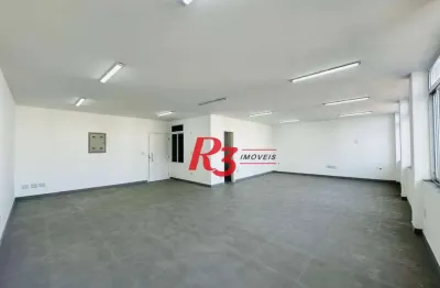 Sala para alugar, 70 m² por r$ 3.800,00/mês - centro - santos/sp