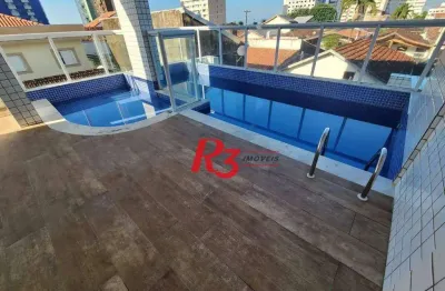 Apartamento com 1 dormitório à venda, 43 m² por r$ 500.000,00 - balneário pires - praia grande/sp