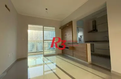 Apartamento com 1 dormitório à venda, 50 m² por r$ 720.000,00 - boqueirão - santos/sp