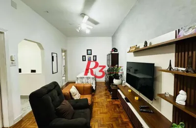 Casa à venda, 100 m² por r$ 850.000,00 - marapé - santos/sp