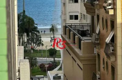 Apartamento à venda, 22 m² por r$ 300.000,00 - ponta da praia - santos/sp