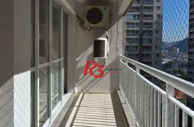 Apartamento à venda, 50 m² por r$ 375.000,00 - vila matias - santos/sp