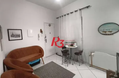 Apartamento à venda, 55 m² por r$ 330.000,00 - boqueirão - santos/sp