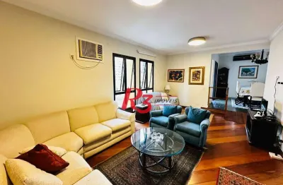 Apartamento com 4 dormitórios à venda, 196 m² por r$ 1.350.000,00 - boqueirão - santos/sp