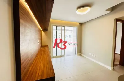 Apartamento garden com 2 dormitórios para alugar, 140 m² por r$ 8.990,02/mês - vila rica - santos/sp